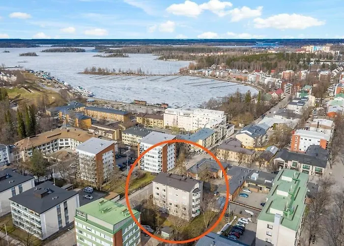 Ydinkeskusta Kaksio Saimaa Naekymillae, Ac, Wifi, Parveke Lappeenranta